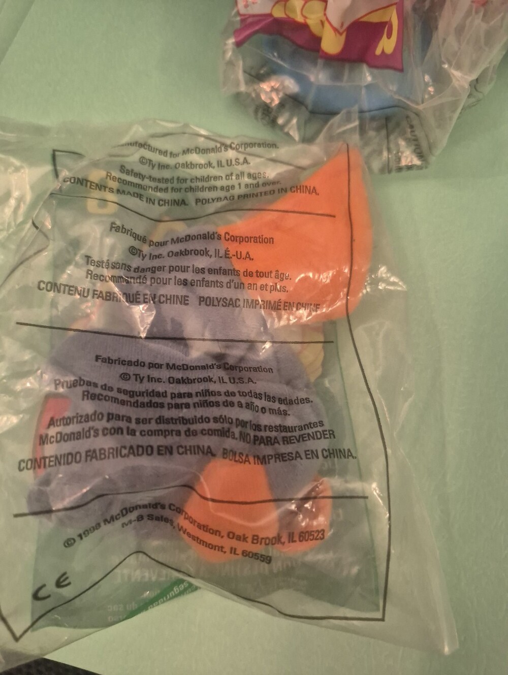 Scoop Ty Beanie Baby McDonald’s #8 1998